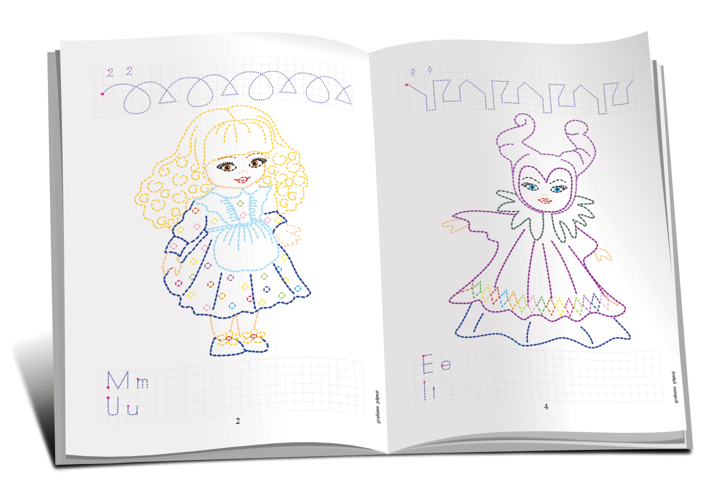 Grafisme cu păpuși